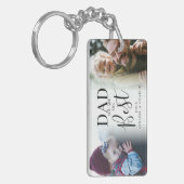 'VATER' Sie sind die beste 2-FotoCollage Schlüsselanhänger (Vorderseite links)