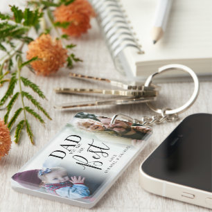 'VATER' Sie sind die beste 2-FotoCollage Schlüsselanhänger