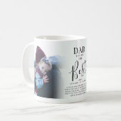'VATER' Sie sind die besten Fotos Name & Angebotss Kaffeetasse (Vorderseite Links)