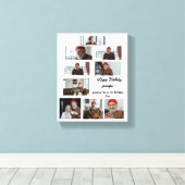 Vater Sie sind die Geburtslegende Leinwanddruck (Insitu (Holzboden))