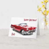 **VATER** SIE SIND EINE "KLASSISCHE" GLÜCKLICHE GE KARTE (Gelbe Blume)