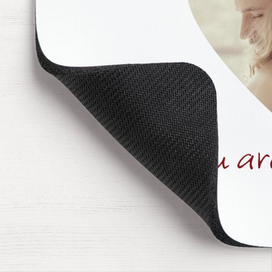 Vater Sie sind mein Held Personalisierte Mousepad  (Ecke)