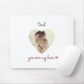 Vater Sie sind mein Held Personalisierte Mousepad (Mit Mouse)