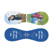 Vater Sie sind unsere Zuhause Run 2 Fotos Datum Baseball (Paneele)