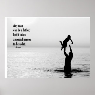 Vater sind besonders poster