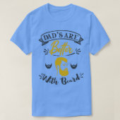 Väter sind besser mit Bart 1 T-Shirt (Design vorne)