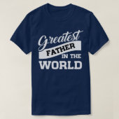 Väter sind die beststen Väter der Welt T-Shirt (Design vorne)