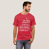 Väter sind Ihre Töchter erste Liebe und Muschel nv T-Shirt (Vorne ganz)