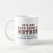 Väter sind keine Mütter, die sich lustig umarmen Kaffeetasse (Links)
