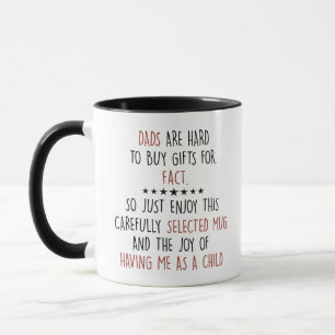 Vater sind schwer zu kaufen Geschenke für, also ei Tasse