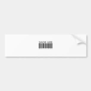 Väter sind unbezahlbar. Vatertagsgeschenk Autoaufkleber