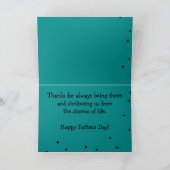 Väter sind wie ein Schutzbaum ~ Card Vater Karte (Innenseite)