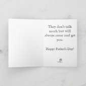 VATER SIND WIE ZOMBIEN KARTE (Innenseite)