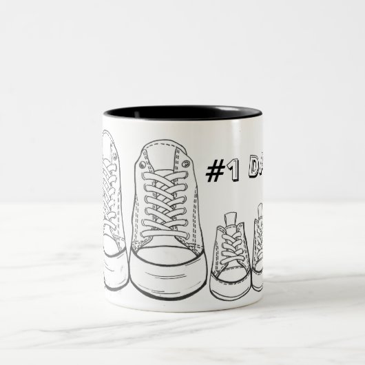 Vater Sneakers Fathers Day Showsneaker Daddy Tasse (Mittel)