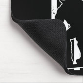 Vater Snowboarden Papa Sn Mousepad (Ecke)