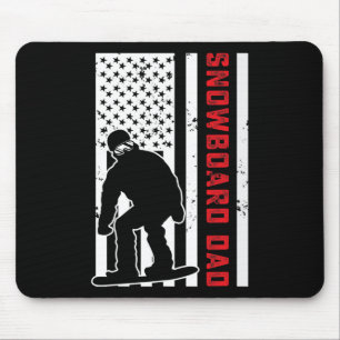 Vater Snowboarden Papa Sn Mousepad