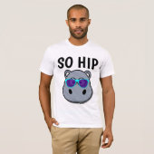 VATER SO ANGESAGTE HIPPO-T - SHIRT (Vorne ganz)