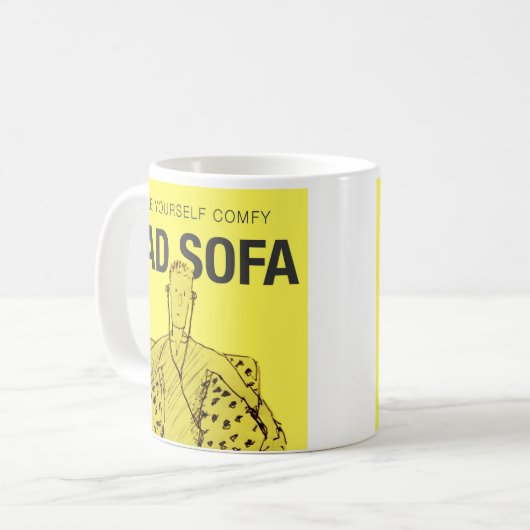 Vater Sofa Tasse (Vorderseite Links)