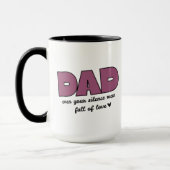 Vater sogar Ihr Schweigen | Kombinations Tasse (Links)