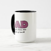 Vater sogar Ihr Schweigen | Kombinations Tasse (Vorderseite Links)