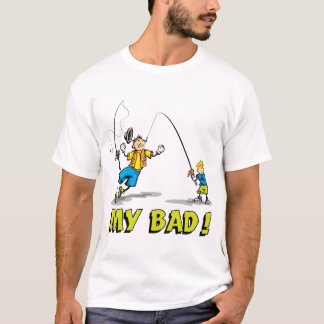 Vater-Sohn-Angelausflug T-Shirt