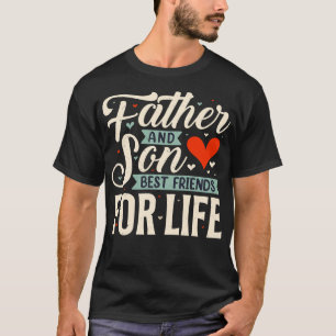 Vater Sohn beste Freunde für das Leben Familie T-Shirt