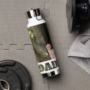 Vater & Sohn Foto Sparen I Liebe Sie Vater Zitat Trinkflasche