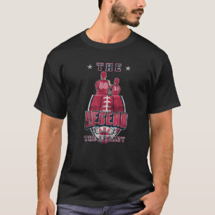 Vater Sohn Fußball Matching Fußball Vatertag T-Shirt