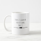 Vater-Sohn-Tasse | Vatertagsgeschenk Kaffeetasse (Links)