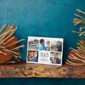 VATER Son & Daughter Zitat FotoCollage Familiennam Fotoplatte (Seite)