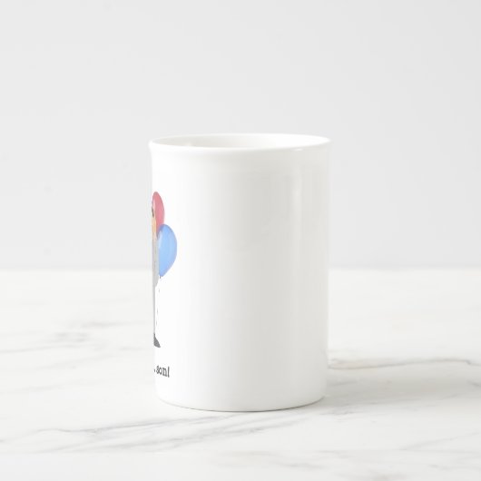 VATER & SON-TASSE PORZELLANTASSE (Vorderseite)