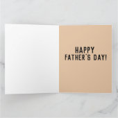 VATER & SONNENSONNENUNTERGANG STRANDKARTE KARTE (Innenseite)