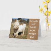 **VATER** SPASS VON IHREM SOHN **GEBURTSTAG** KARTE (Gelbe Blume)