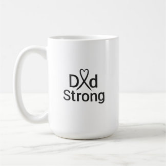 Vater Stark Krebsbewusstsein Tasse – Inspirierende
