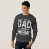 Vater & Stepdad - Doppelte Liebe Sweatshirt (Vorne ganz)