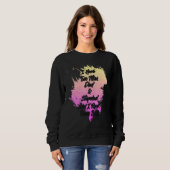 Vater & Stepdad I Rock sie beide Sprichwort sarkas Sweatshirt (Vorne ganz)