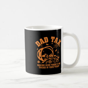 Vater Steuer Halloween Süßigkeiten Kürbis Vater Kaffeetasse