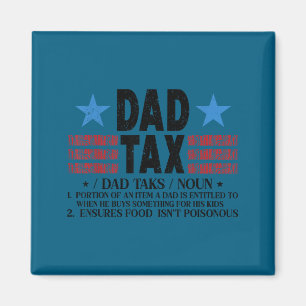 Vater Steuer Lustige Definition Vater Design Magnet