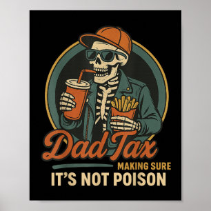 Vater-Steuer Sichert Dass Es Nicht Giftig Ist Lust Poster