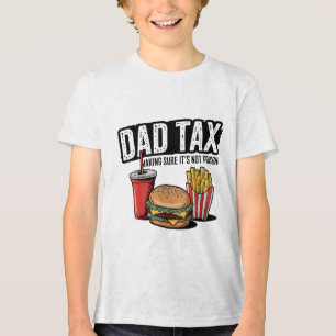 Vater-Steuer, um sicherzustellen, dass der Tag, an Tri-Blend Shirt