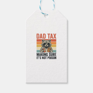 Vater Steuer Waschbär Vintage Lustiges Vater T-Shi Geschenkanhänger