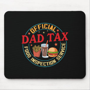 Vater Steuerbeamter Lebensmittelkontrolle Lustig D Mousepad
