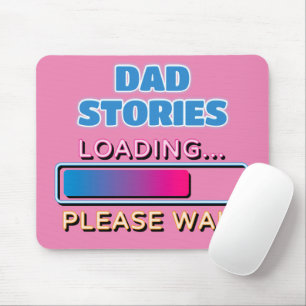 Vater-Storys Laden Bitte warten Mousepad