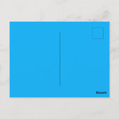 Vater-Storys Laden Bitte warten Postkarte (Rückseite)