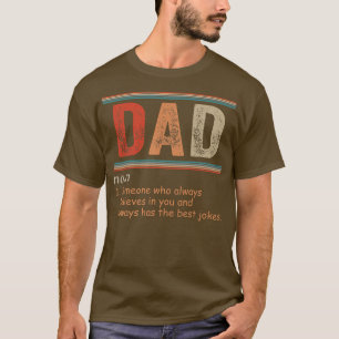 Vater Substantiv Definition Süßer Vatertag Geburts T-Shirt