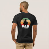 Vater Sunset Silhouette Est T-Shirt (Schwarz voll)