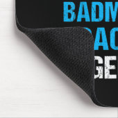 Vater Superhero Badminton Coach Funny Badminton Co Mousepad (Ecke)