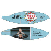 Vater Superhero Comic Speech Bubble Foto Basketball (Panele)