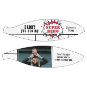 Vater Superhero Comic Speech Bubble Foto Basketball (Panele)