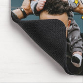 Vater Superhero Comic Speech Bubble Foto Mousepad (Ecke)